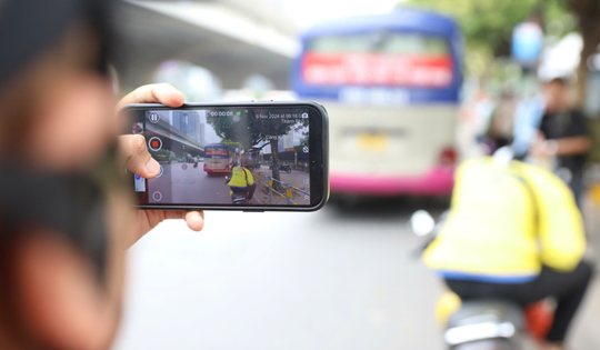 Hiểu đúng về việc người dân được tiền khi ghi hình phản ánh vi phạm giao thông