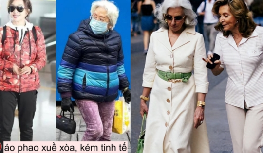 Phụ nữ trung niên Pháp: Khi già, tôi nhất định sẽ không mặc áo phao hay quần legging!