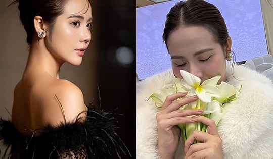 Nhan sắc nữ diễn viên VFC vừa nhận được hoa cưới của MC Mai Ngọc