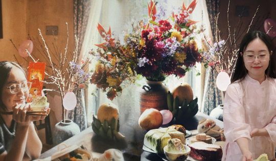 Mâm cỗ Tết xưa hiện đang