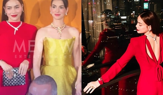 Nhan sắc Hồ Ngọc Hà được nhận xét thế nào khi đứng cạnh Anne Hathaway, Lưu Diệc Phi?