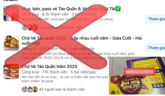Ngỡ ngàng giá vé Táo quân 2025