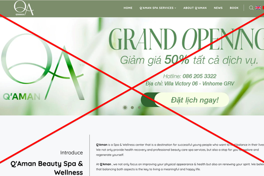 Sốc phản vệ sau tiêm 'thuốc giải độc gan' tại spa Q'Aman Beauty Spa & Wellness