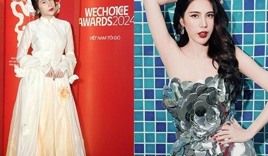 Vợ Công Vinh lại gây chú ý với diện mạo khác lạ