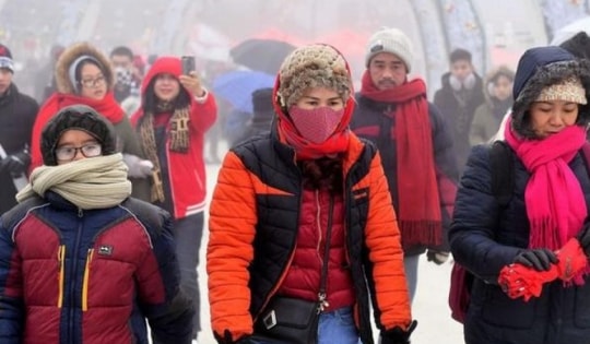 Miền Bắc đang trải qua đợt rét đậm nhất từ đầu mùa