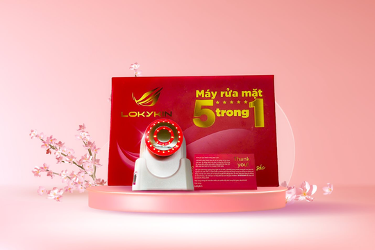 Bất ngờ với hiệu quả chăm sóc da tại nhà đơn giản cùng Máy rửa mặt Lokykin 5 in 1
