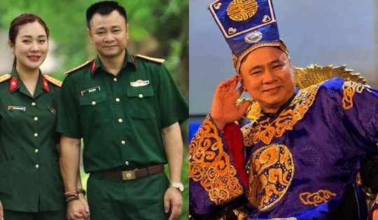 Một nam NSND nức tiếng trong dàn 'Táo quân' đời thực có vợ là Thiếu tá, sự nghiệp ngày càng thăng hoa