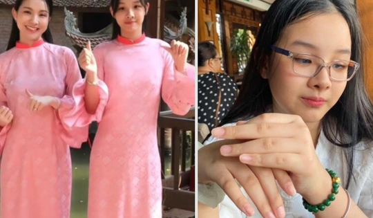 Fan trầm trồ với sắc vóc 'hoa hậu nhí' của con gái hoa hậu Thùy Lâm