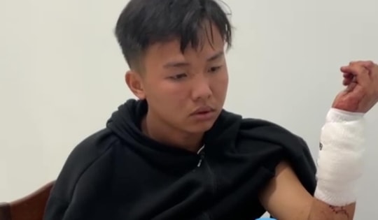 Nghi phạm giết người đến bệnh viện điều trị vết thương thì bị bắt