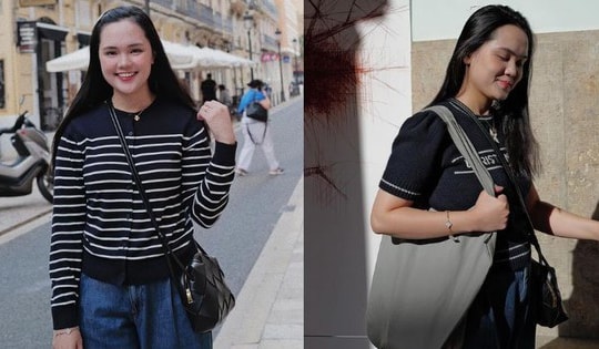 Vợ Duy Mạnh cũng có nhiều lúc mặc đẹp