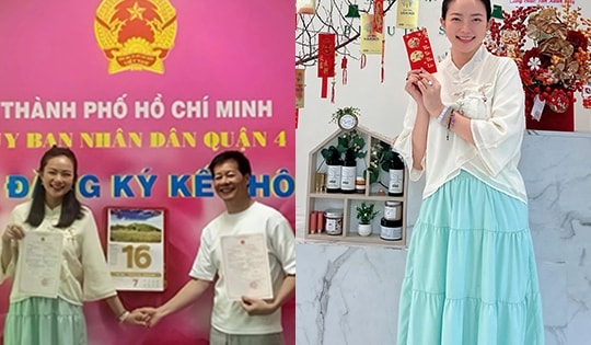 Nhan sắc sau khi giảm 22kg cân của Á hậu vừa công bố đăng ký kết hôn với chồng đại gia sau 10 năm chung sống