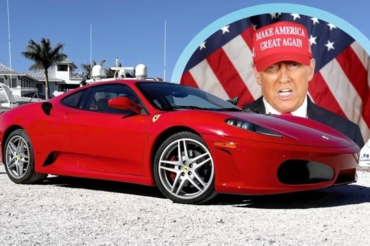 Ngắm siêu xe Ferrari F430 của ông Trump sắp bán đấu giá