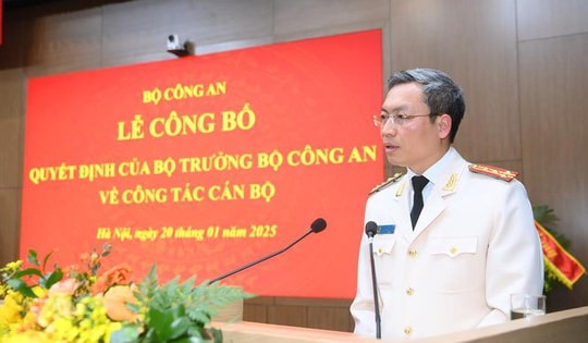 Giám đốc Công an tỉnh Bắc Giang làm Chánh Văn phòng Bộ Công an