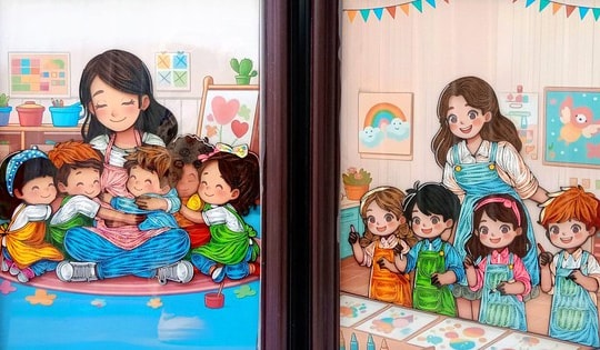 Choáng ngợp với nghệ thuật tranh xoắn giấy của cô gái ở Kon Tum được ví như 'bản giao hưởng thị giác'