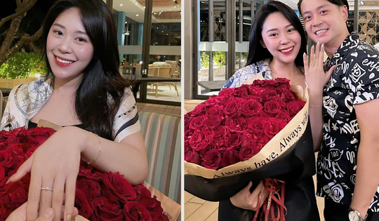 Diễn viên Hoàng Dương - con trai cố NSND Hoàng Dũng cầu hôn bạn gái