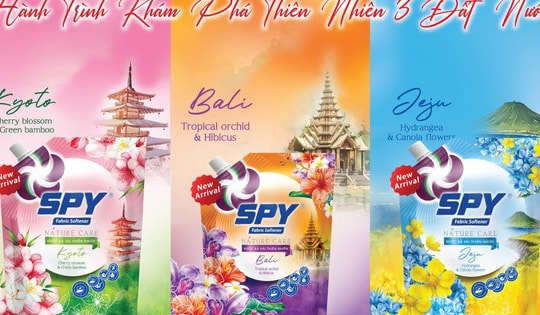 Nước xả vải Spy Nature Care - nhẹ nhàng dệt làn hương