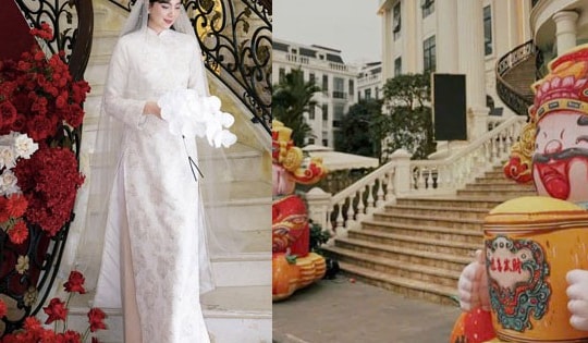 MC Mai Ngọc đón cái Tết đầu tiên ở nhà chồng, hé lộ không khí bên trong biệt thự to nhất Bắc Giang