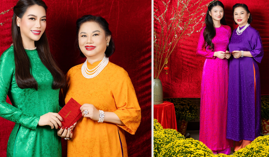 3 thế hệ phụ nữ nhà Trương Ngọc Ánh chung một khung hình