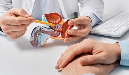Phì đại tuyến tiền liệt và rối loạn cương dương