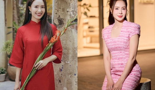 Hồng Diễm 'hack tuổi' với 2 outfit đi chơi ngày Tết vừa sang vừa tinh tế