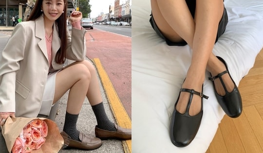 5 mẫu giày bệt điệu đà, nhẹ tênh, thích hợp diện cùng váy vóc khi đi chúc Tết