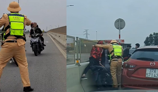 Phạt 78 triệu nhóm quái xế gây náo loạn cao tốc ngày Tết