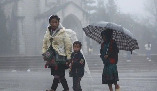 Không khí lạnh hoạt động mạnh gây ra nhiều ngày rét đậm, rét hại trong tháng 2