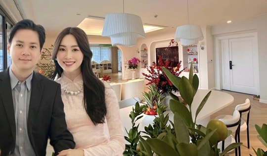 Tiết lộ toàn cảnh căn nhà cực sang và tinh tế của Hoa hậu Đặng Thu Thảo