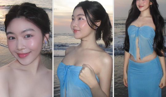 Lọ Lem quyến rũ nữ tính qua ống kính của ba - MC Quyền Linh