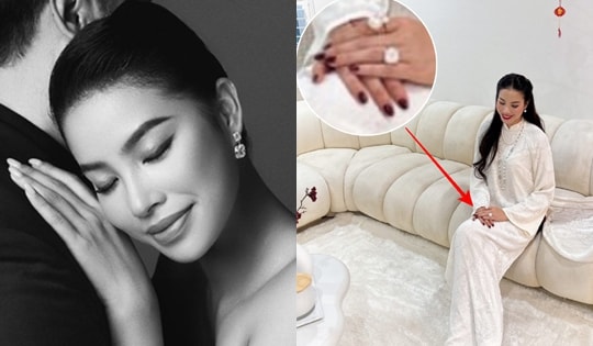 Một hoa hậu theo chồng sang Mỹ, bất ngờ không đeo nhẫn cưới khiến khán giả tò mò hôn nhân hiện tại