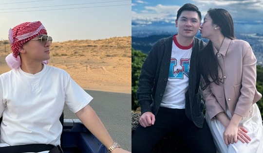 Đời thực chăm diện hàng hiệu của chồng Hoa hậu Đỗ Mỹ Linh