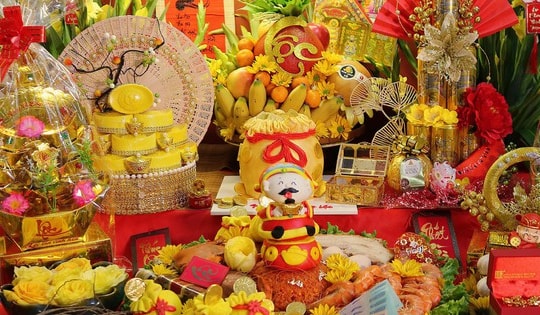 Giá các mặt hàng phục vụ mâm cúng ngày vía Thần Tài có tăng cao?