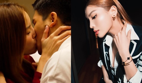 Hoa hậu gốc Thành Nam đóng 'cảnh nóng' với mỹ nam kém 2 tuổi gây sốt phòng vé có làn da mịn đẹp