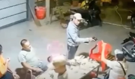 Nhóm côn đồ nổ súng hỗn chiến trên bàn nhậu ở Bến Tre