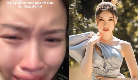 Nữ MC Việt bị cướp mất hành lý ở Ý, khóc nghẹn cầu cứu cộng đồng mạng