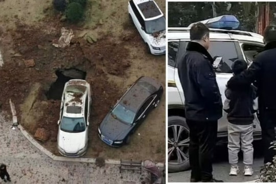 Bé trai ném pháo xuống cống gây nổ lớn khiến nhiều xe sang hư hại, thái độ của người mẹ lại khá đáng khen