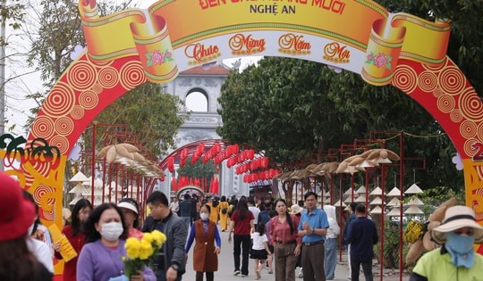 Trải nghiệm không gian tâm linh trong những ngày đầu xuân tại xứ Nghệ