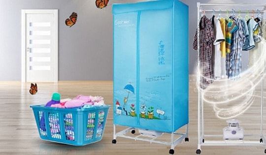 Nên chọn tủ sấy hay máy sấy quần áo vào mùa nồm ẩm?