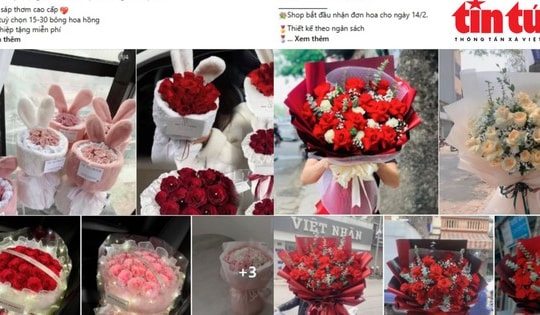 Sôi động thị trường quà tặng ngày lễ tình nhân Valentine 2025