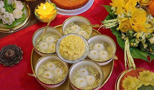 Mâm cỗ cúng Rằm tháng Giêng  giá vài trăm nghìn đồng vì sao hút khách?