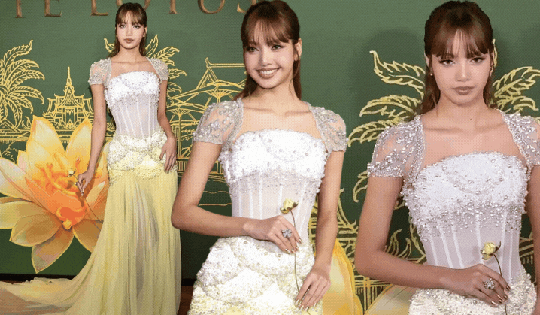 Lisa lộng lẫy như công chúa trong buổi ra mắt phim đầu tay, chiếm hết spotlight dù không phải nữ chính