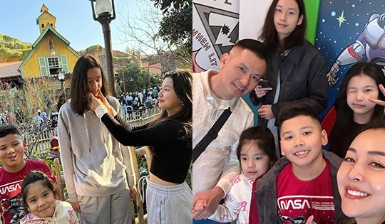 Con trai Jennifer Phạm - Quang Dũng ngày càng chững chạc ở tuổi 17