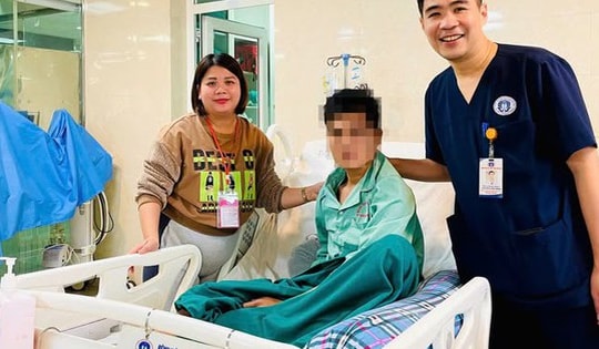 Tin vui cho người đàn ông 31 tuổi ở Phú Thọ bị liệt nửa người, đột quỵ do nhồi máu não