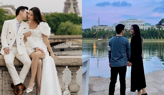 Chủ tịch CLB Hà Nội 'đốn tim' Hoa hậu Đỗ Mỹ Linh: 'Dù cho tận thế, anh yêu em, luôn yêu em'