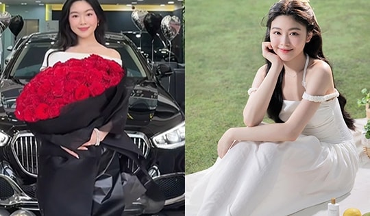 'Đập hộp' xe sang hơn 7 tỷ đồng, con gái MC Quyền Linh kiếm tiền từ đâu?