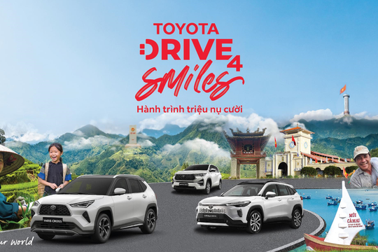 Xuyên Việt cùng Toyota Việt Nam: Hành trình triệu nụ cười