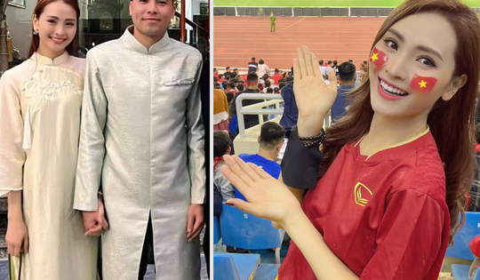 Chân dung bạn gái là MC xinh đẹp, đa tài của cầu thủ Đức Huy