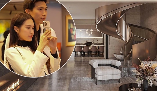 Thu nhập giảm đi vì chấn thương, vợ chồng Văn Hậu vẫn xây biệt thự 4 tầng sang trọng