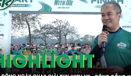 Highlight ngày khai mạc giải chạy RUN WITH ME - Cộng đồng khỏe