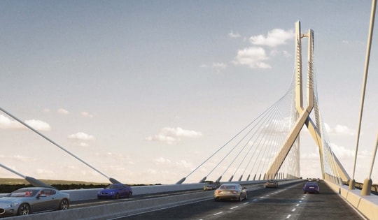 Hà Nội: Xây cầu hơn 20 nghìn tỷ đồng bắc qua 2 con sông với 3 hầm chui hiện đại